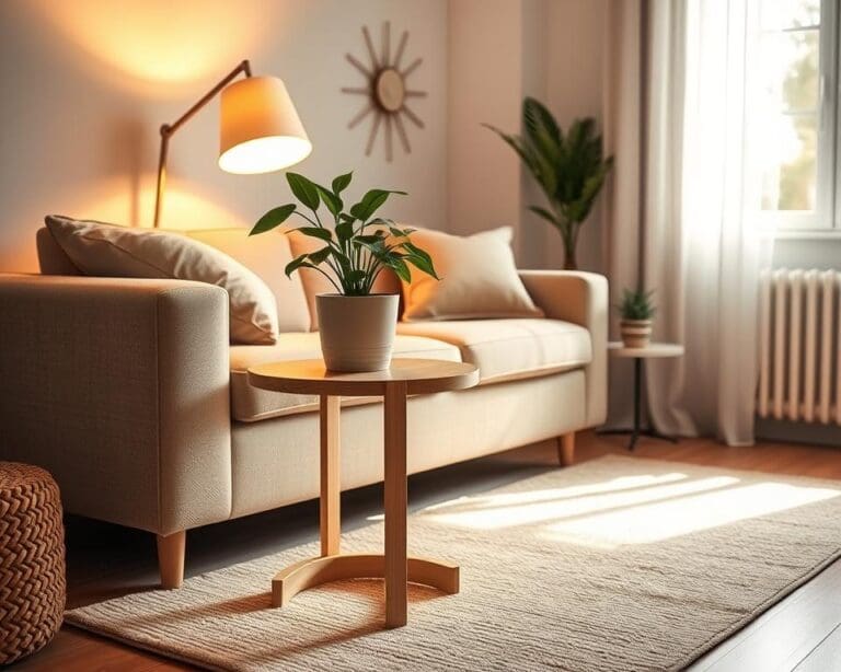 Hoe kies je een bijzettafel voor kleine hoeken?