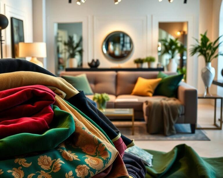 Hoe kies je luxe stoffen voor je bank?