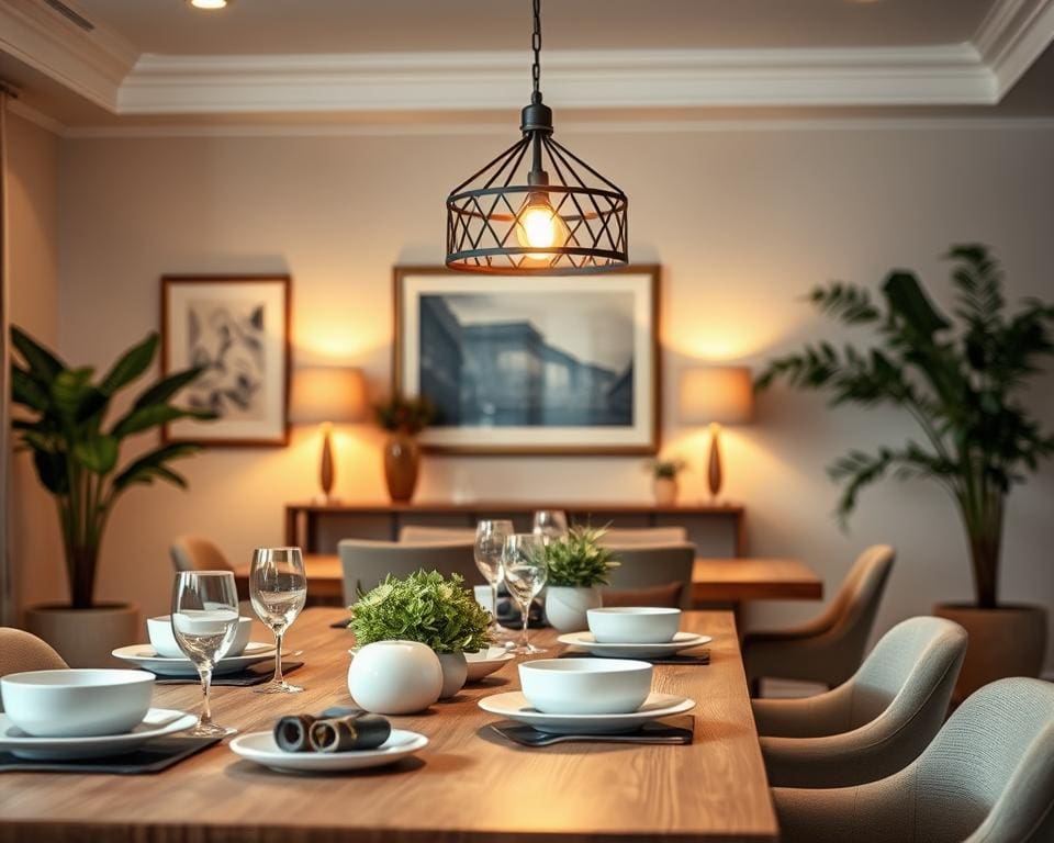 Hoe kies je verlichting voor boven je eettafel?