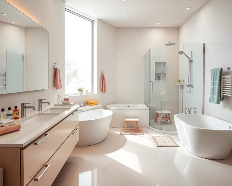 Hoe maak je een badkamer praktisch voor gezinnen?