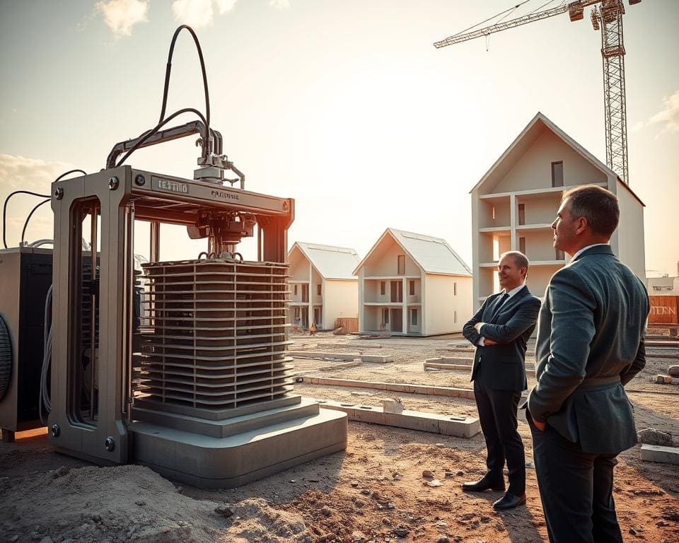 Hoe versnelt 3D-printtechniek het bouwen van woningen?