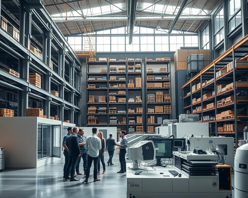 Hoe werkt modulaire techniek in industriële hallen?