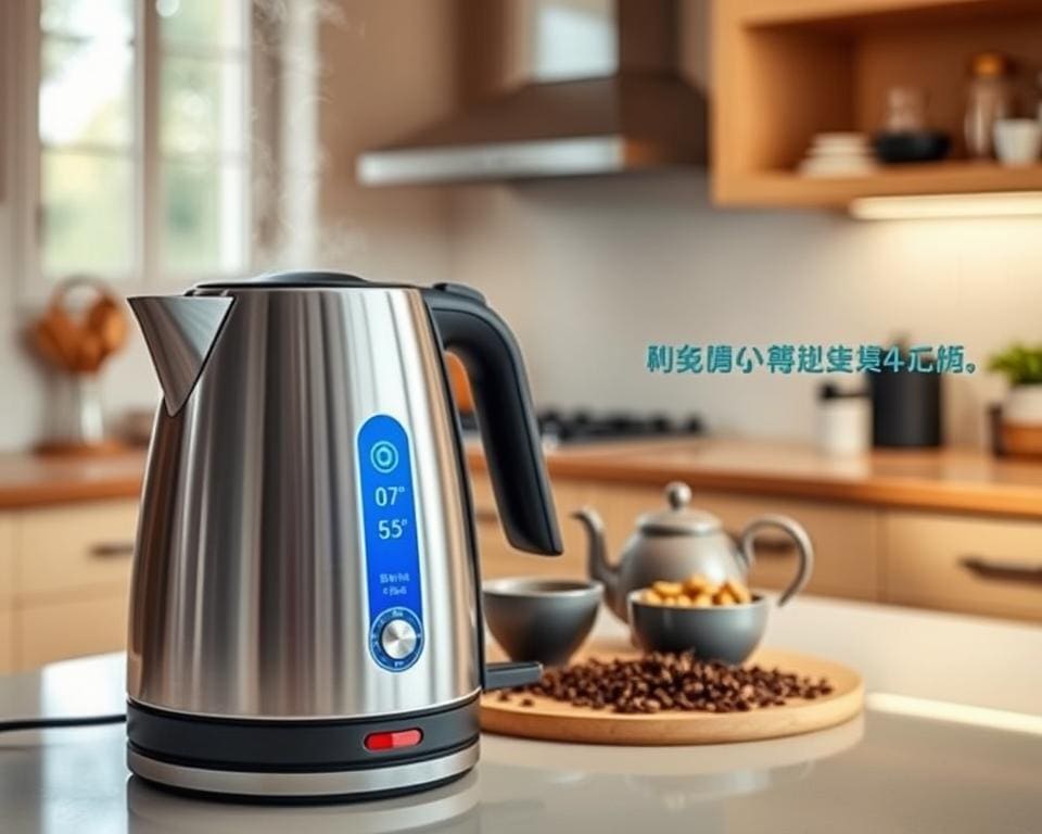 Waarom gebruiken mensen een waterkoker met temperatuur?