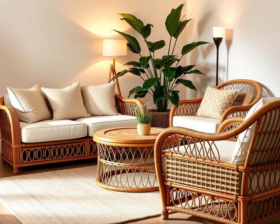 Waarom voelt rotan meubilair zo warm?