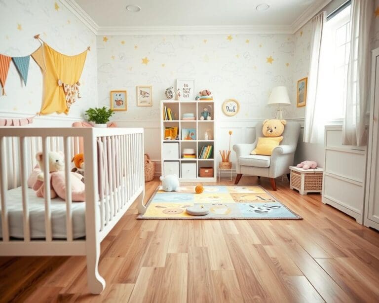 Wat helpt bij het inrichten van een eerste kinderkamer?