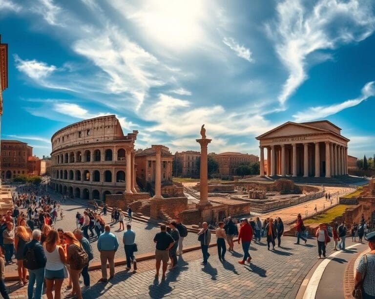 Wat maakt Rome een stad vol geschiedenis?