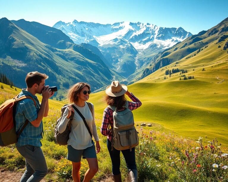 Wat maakt de Alpen ideaal voor natuurliefhebbers?