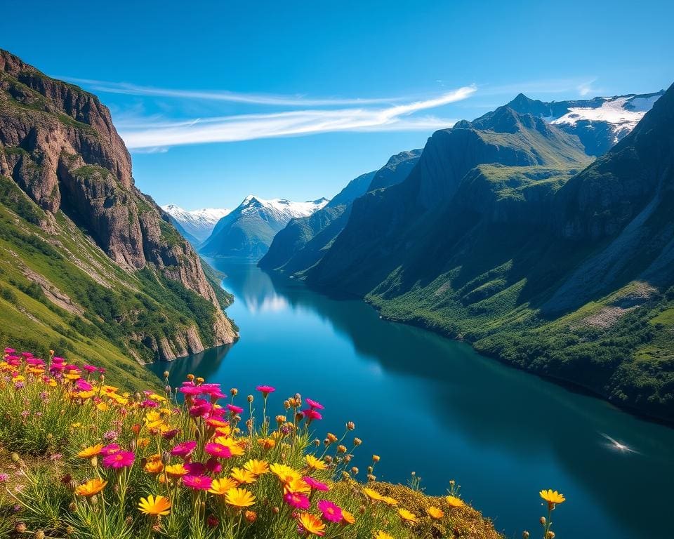 Wat maakt de Noorse fjorden zo spectaculair?