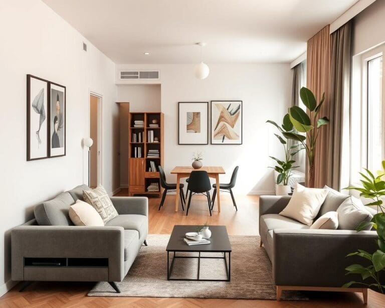 Wat zijn goede meubels voor smalle ruimtes?