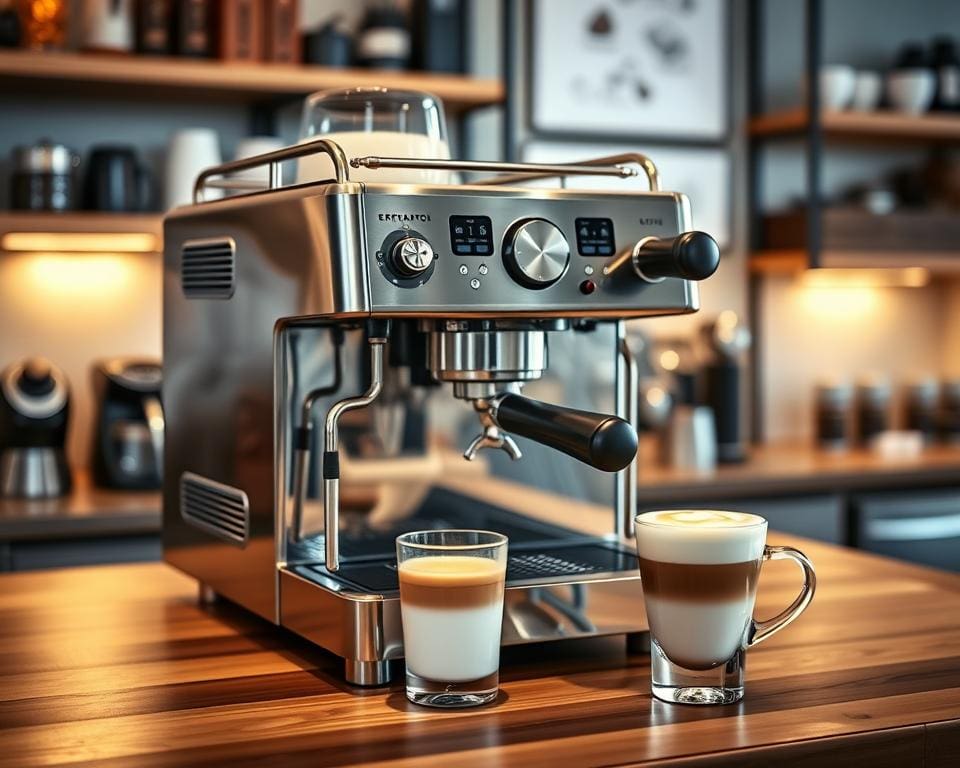 Welke koffiemachine is geschikt voor cappuccino?