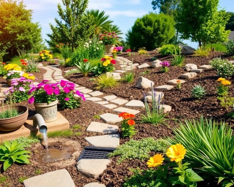 Hoe zorg je voor goede afwatering in de tuin?