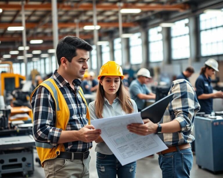 Wat doet een productiemanager op de werkvloer?