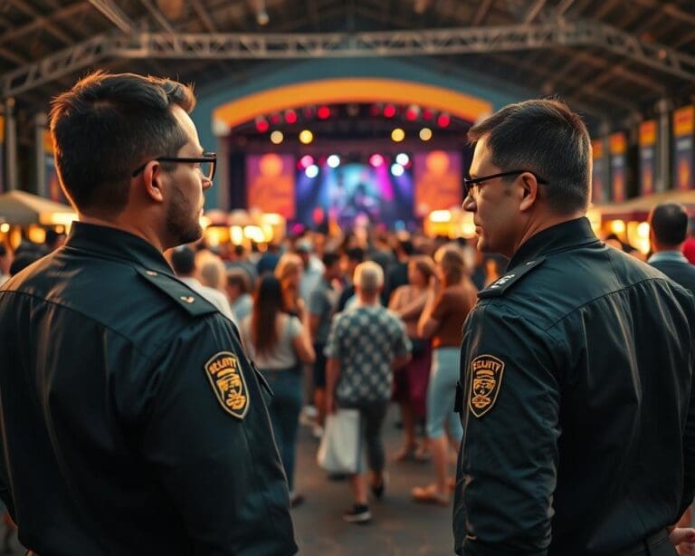 Wat doet een veiligheidsdienst bij evenementen?