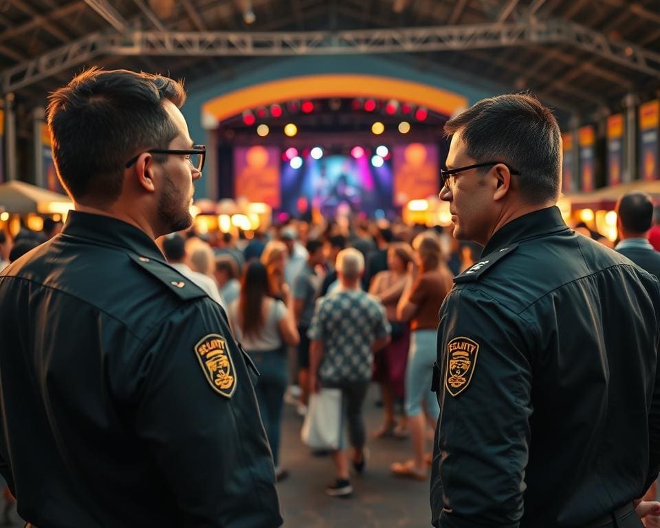 Wat doet een veiligheidsdienst bij evenementen?