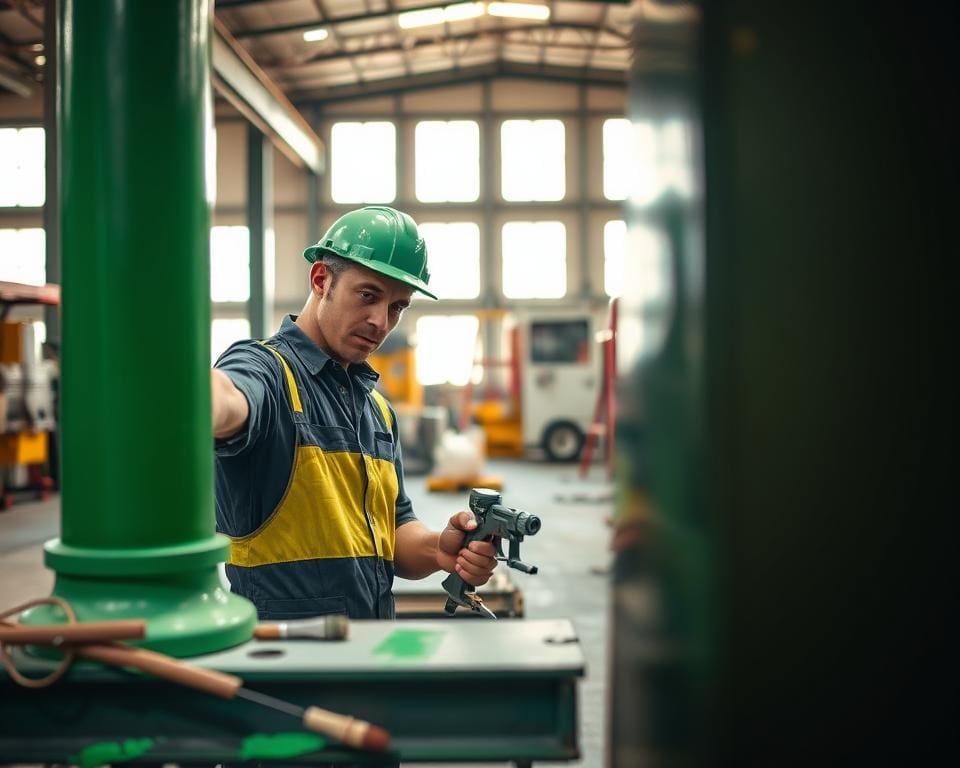 Wat maakt een industrieel schilder tot een vakman?