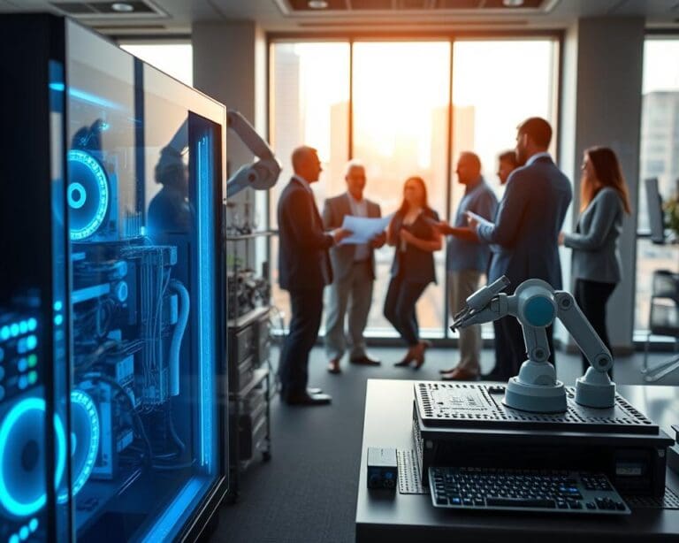 Wat maakt hardware cruciaal voor automatisering?