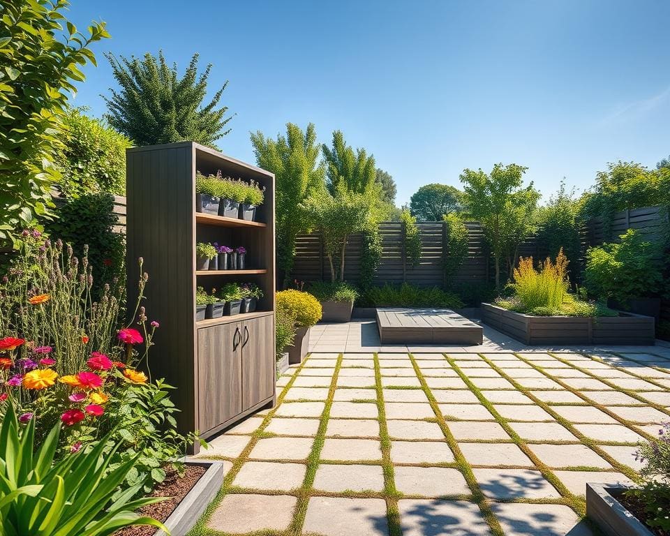 Wat zijn slimme oplossingen voor tuinberging?