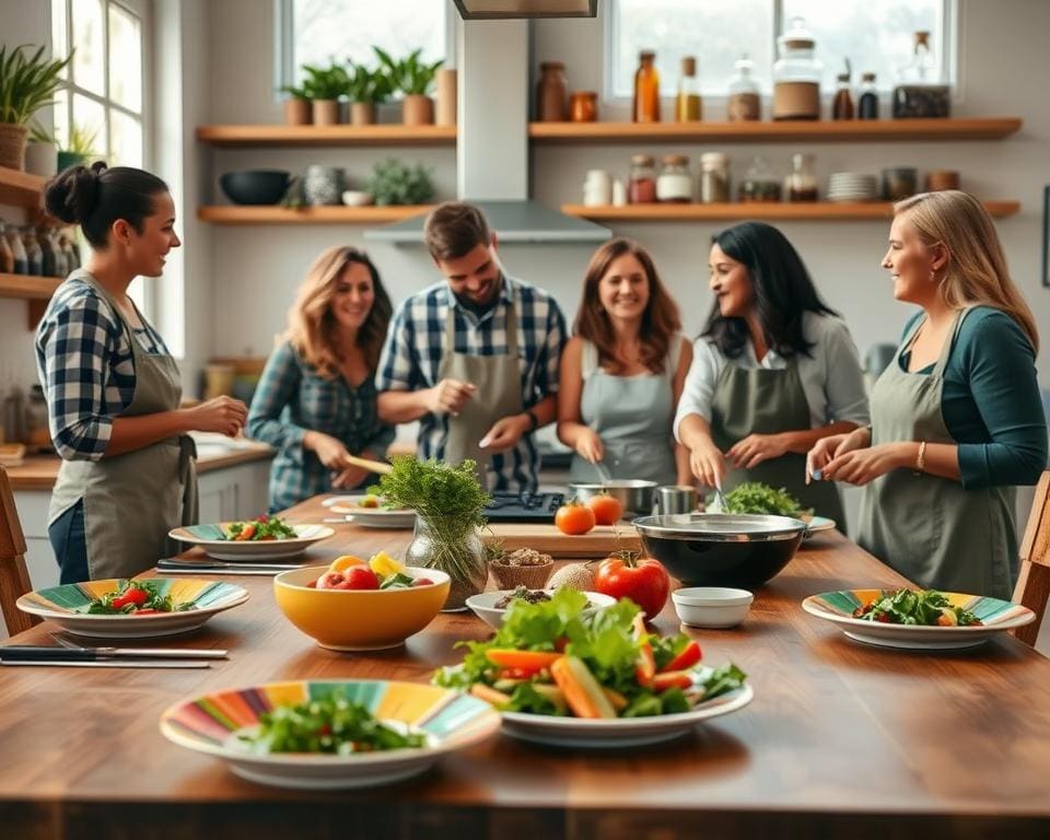 Hoe maak je eten leuk en ontspannen?