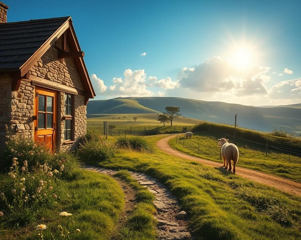 Van stadswoning naar huis op het platteland