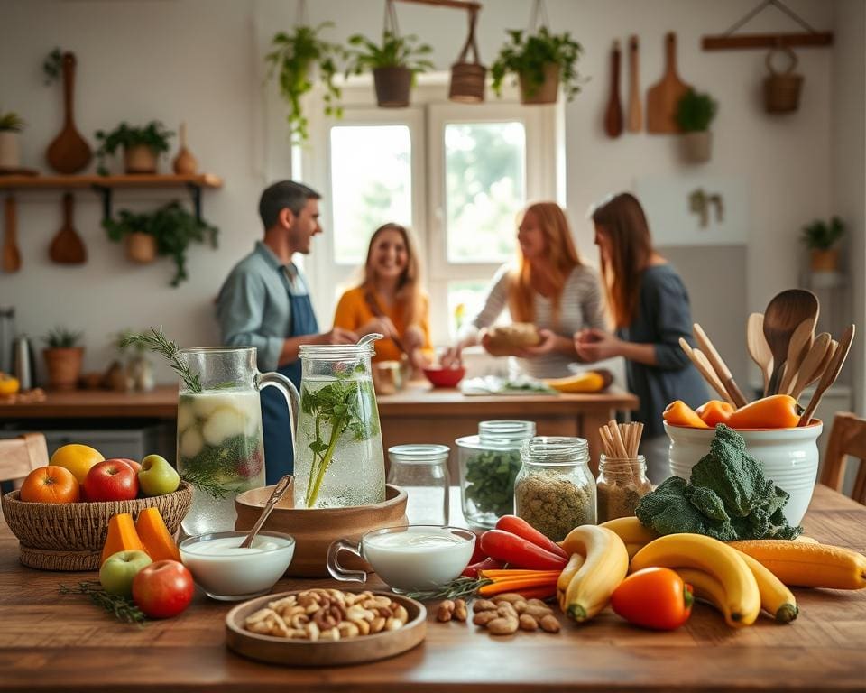 Wat zijn eenvoudige gezonde eetmomenten?