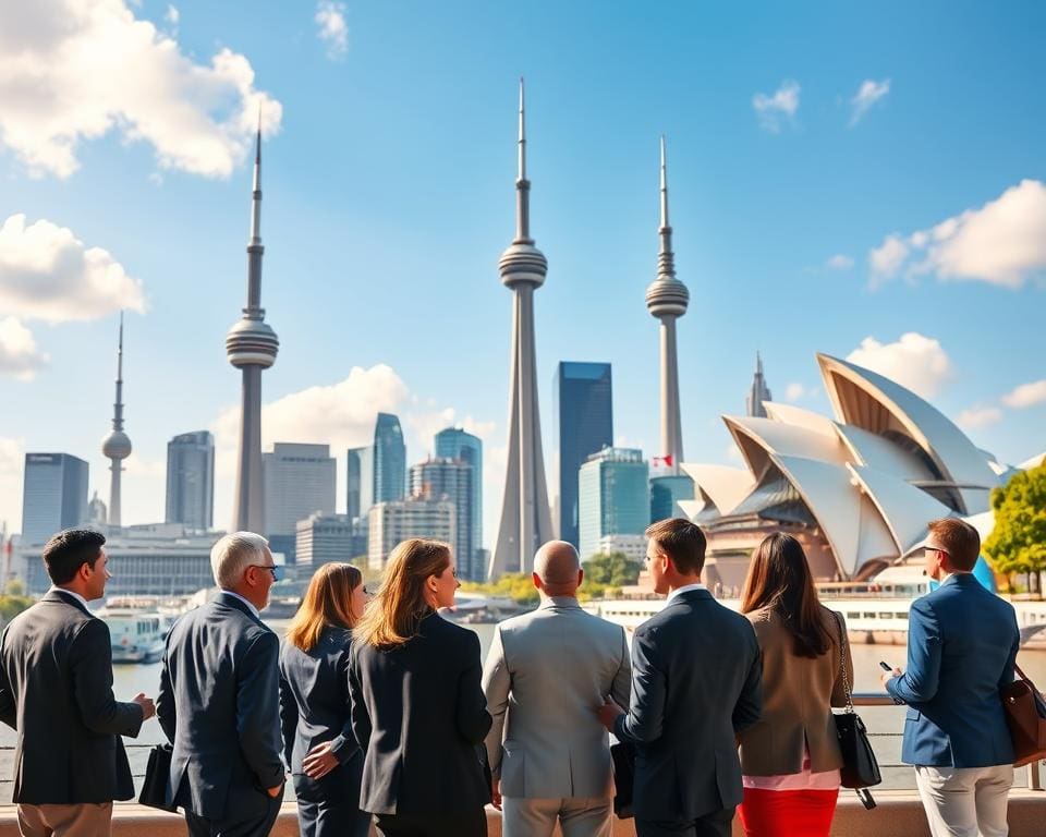 Wat zijn populaire landen om te wonen?