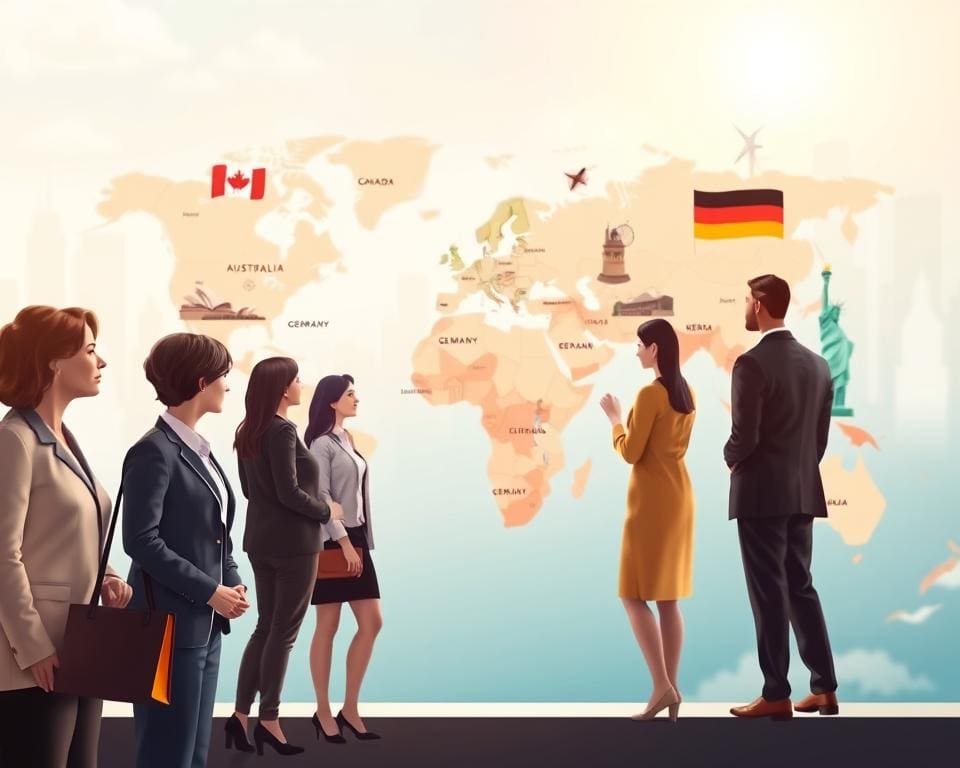 Wat zijn populairste emigratielanden?