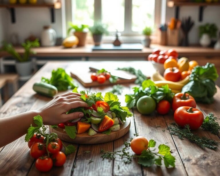 Wat zijn simpele stappen naar bewuster eten?