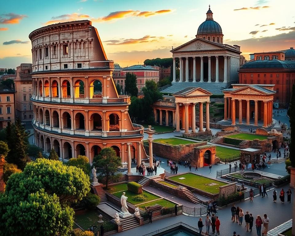 Welke bezienswaardigheden mag je niet missen in Rome?