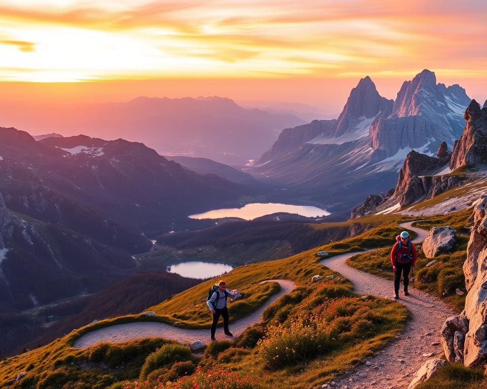 Welke hikes zijn populair in de Dolomieten?