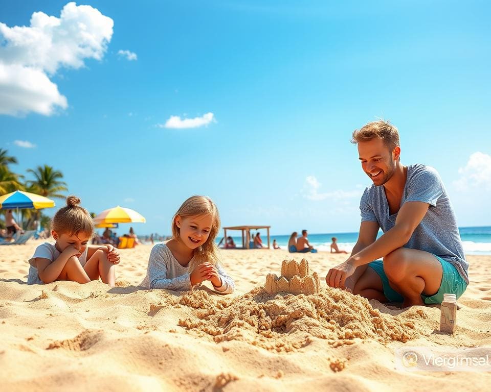 Welke stranden zijn geschikt voor gezinnen?