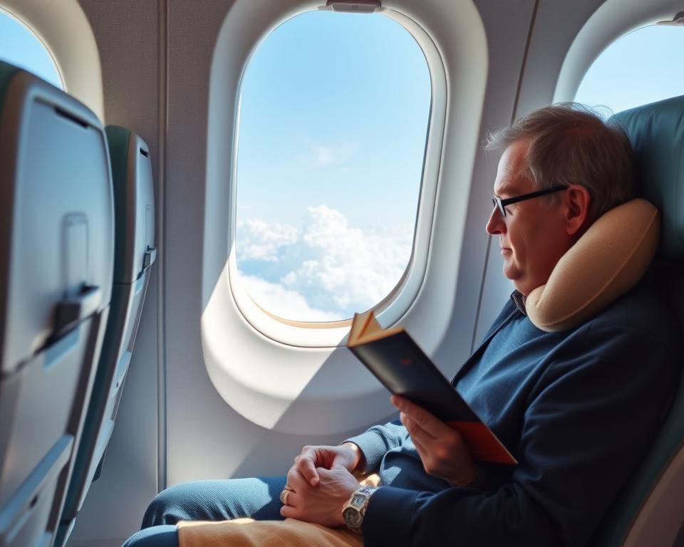 Welke tips helpen bij een ontspannen vliegreis?