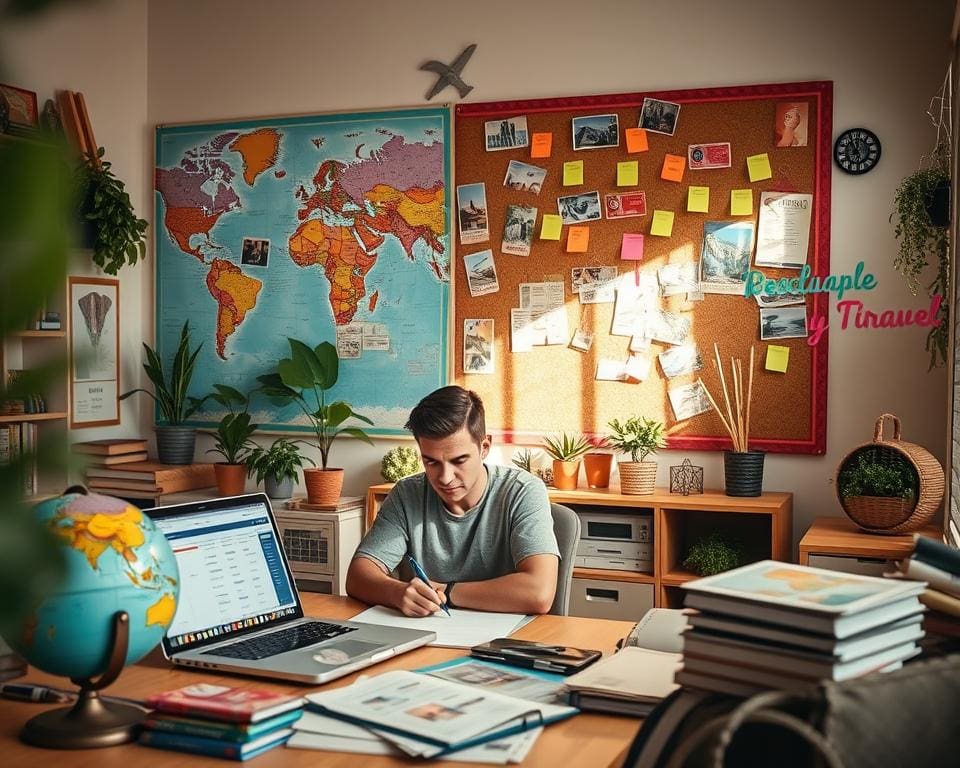 Wereldreis plannen vanuit je eigen huis