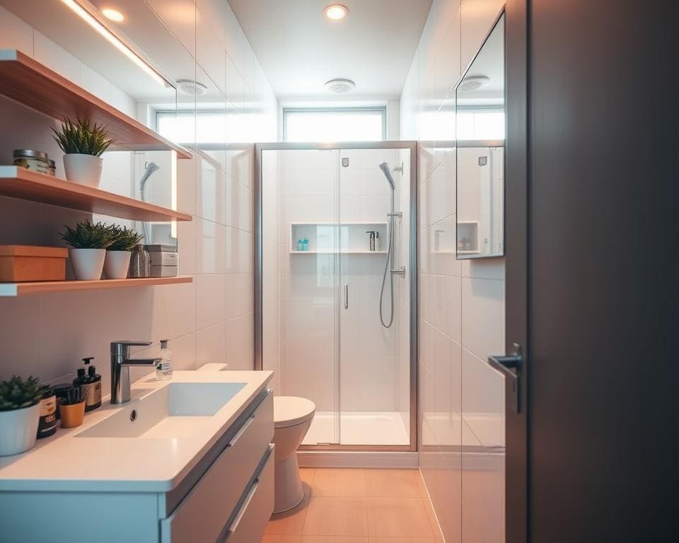 Hoe maak je een kleine badkamer praktischer?