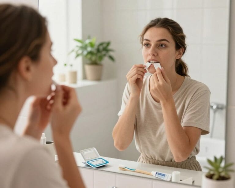 Hoe werkt thuis tandenbleken met whitening strips?