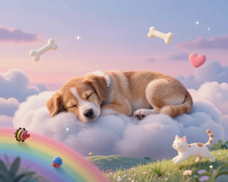 Waar dromen honden over?