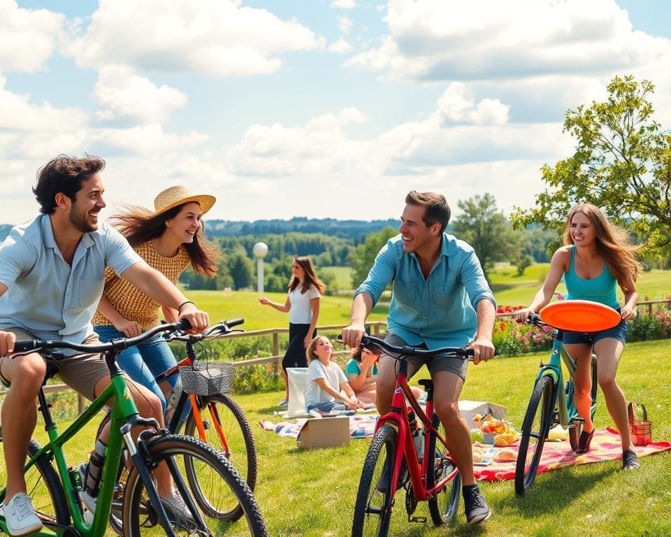 actief dagje uit vrienden