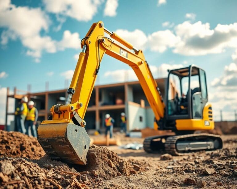 compacte minihijskraan verhuur