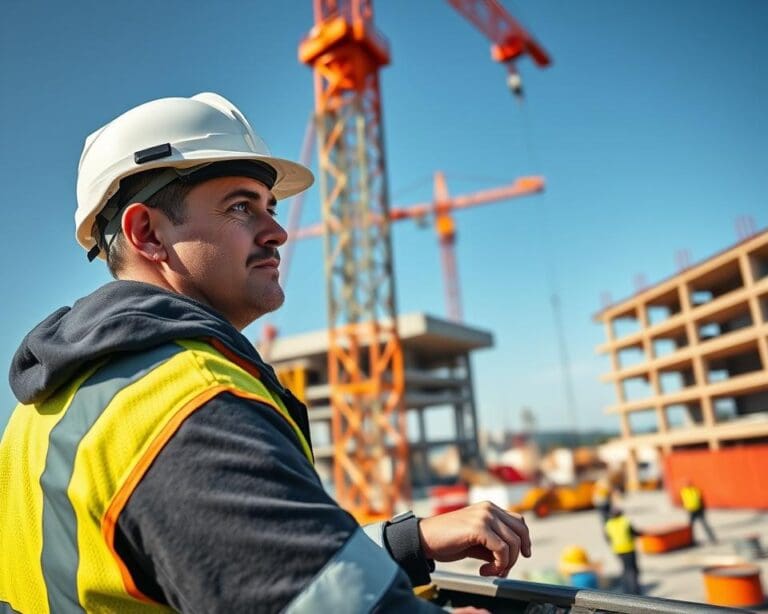 kraanmachinist bouwplaats