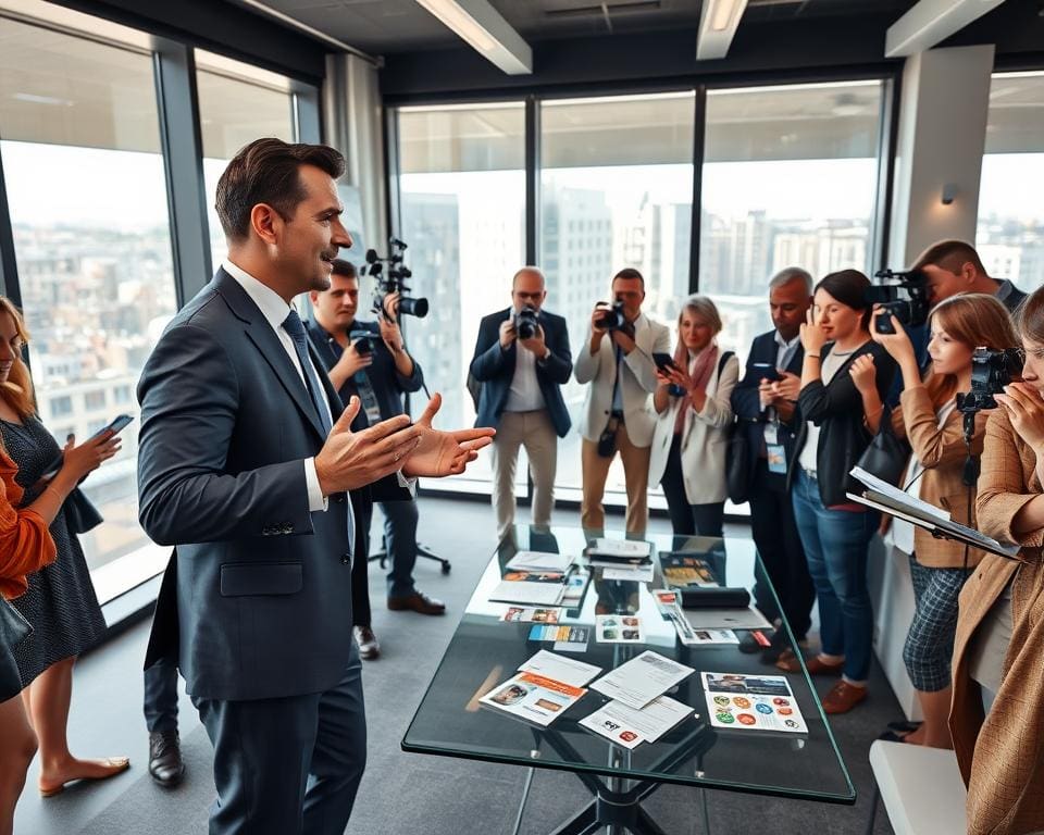 media aandacht krijgen