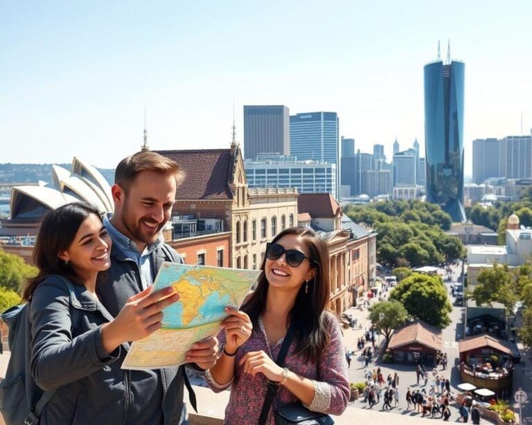 australie steden reis