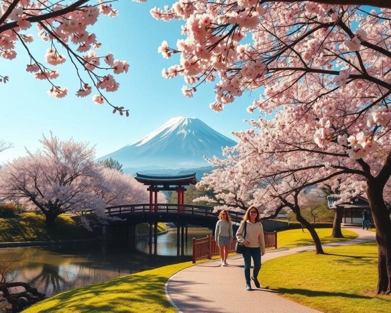 japan kersenbloesem reis