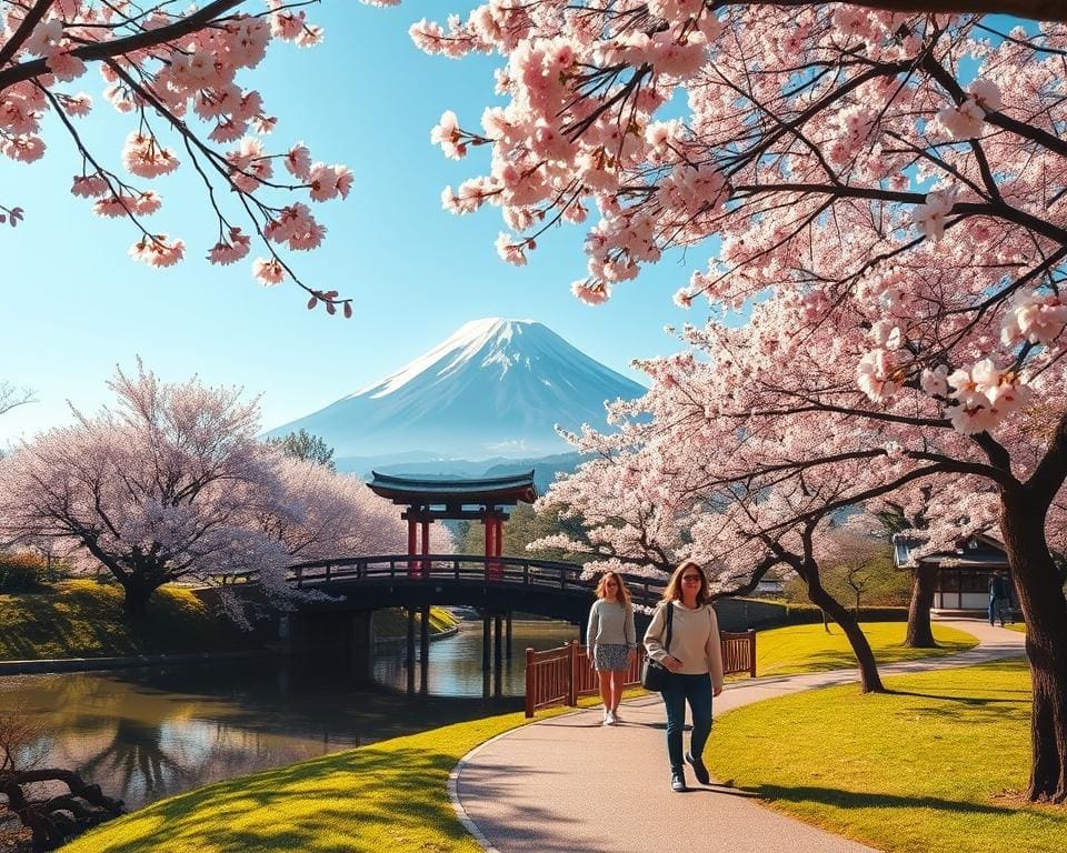 japan kersenbloesem reis