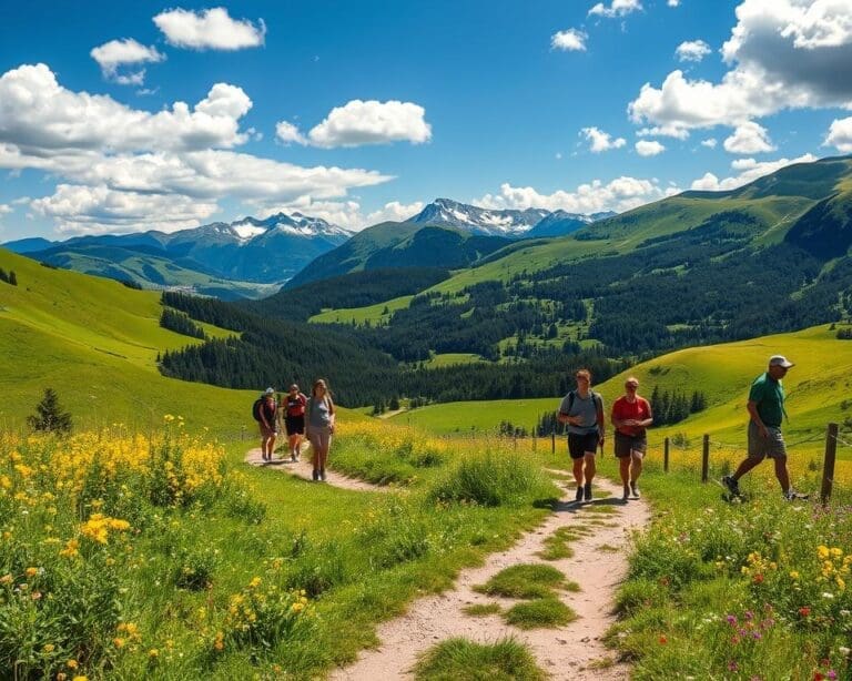 wandelroutes Oostenrijk zomer