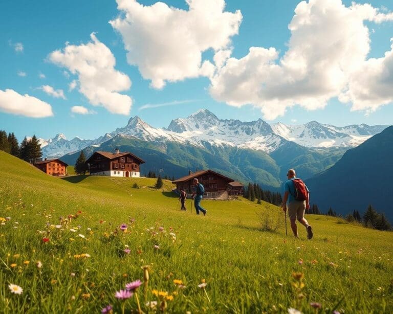 zwitserse alpen natuur