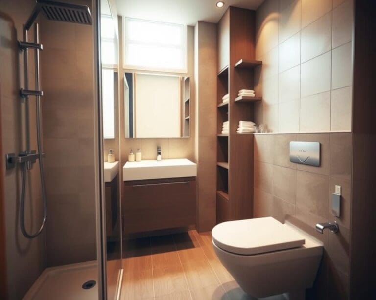 kleine badkamer
