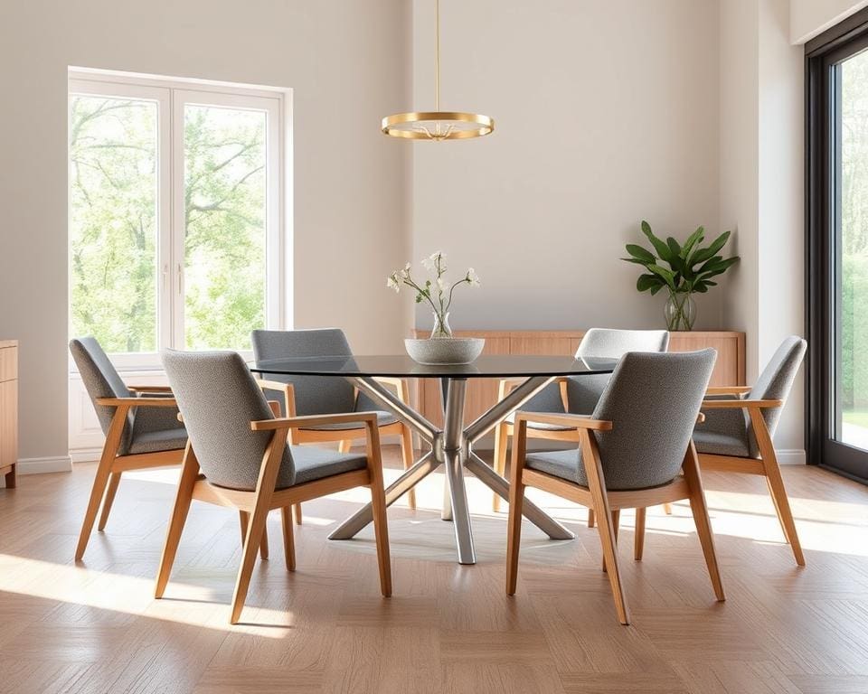 moderne eettafel