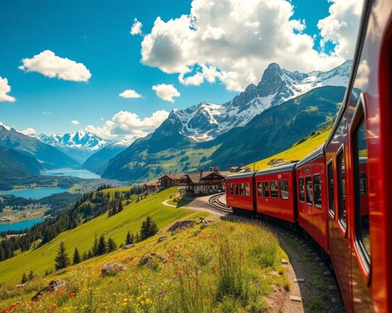 treinreis Zwitserland