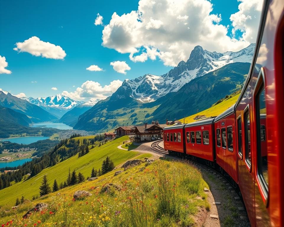 treinreis Zwitserland