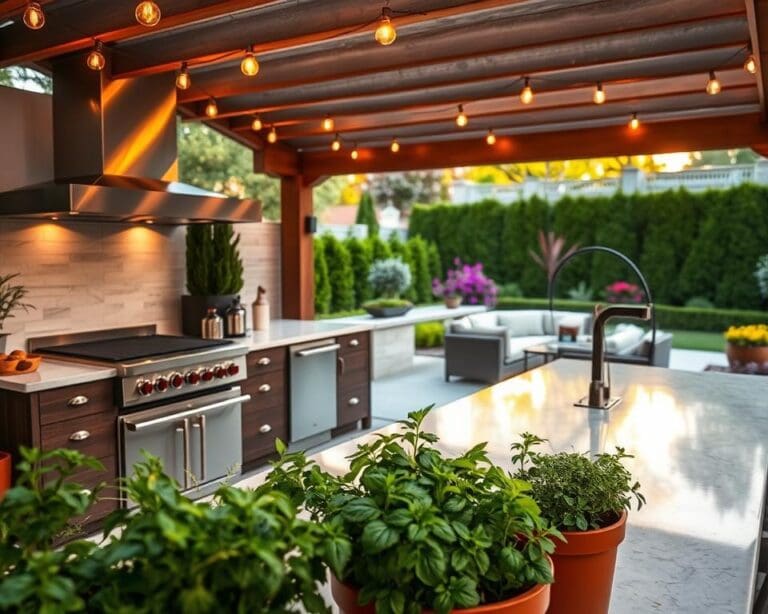 luxe buitenkeuken