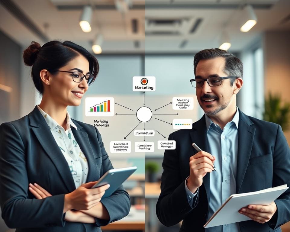 marketing en communicatie verschil